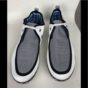 SHOENS Ultralight Canvas Men's White Sneaker Sz 47